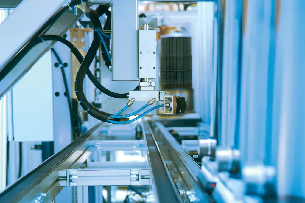 Automated heat exchanger manufacturing line