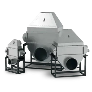 AIC E-Line condensing economizer for boiler flue gas heat recovery