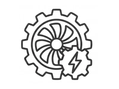 Power generation icon